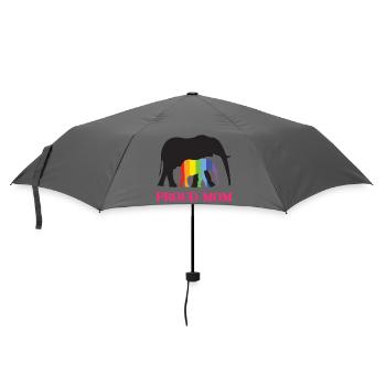 LGBTQ Pride Month - Stolze Mutter - Regenschirm (klein) - Grau - Vorne