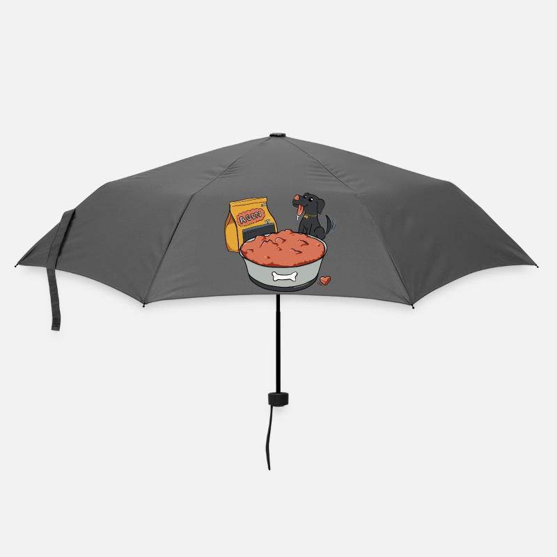 Hunde-Traum - Regenschirm (klein) - Grau
