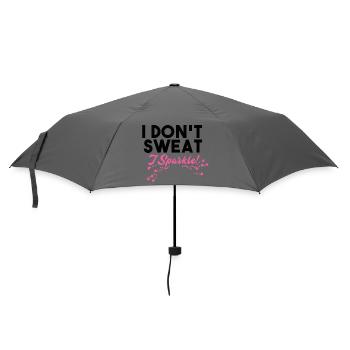 I Don’t Sweat (noir) - Parapluie standard - bruyère - Devant