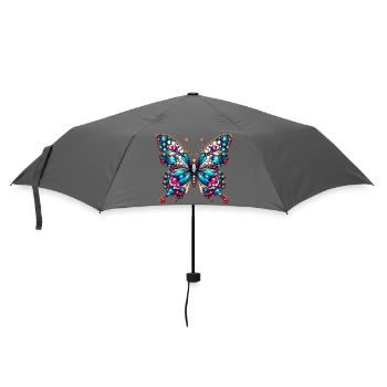 Butterfly - Umbrella (small) - grey - Front