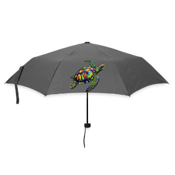 Sea turtle - Umbrella (small) - grey - Front
