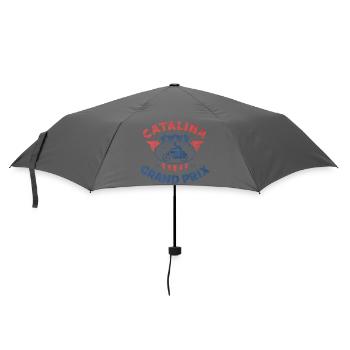 Catalina Grand Prix Vintage Moto - Regenschirm (klein) - Grau - Vorne
