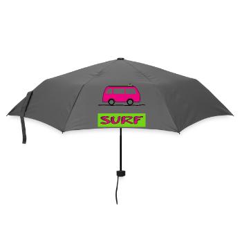 SURF. POISSON. PLAGE. MER. OCEAN. HUMOUR. VACANCES - Parapluie standard - bruyère - Devant