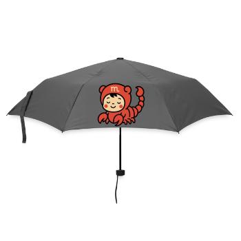 Cute Astro Skorpion Sternzeichen - Regenschirm (klein) - Grau - Vorne