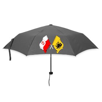 Flag Poland, Pomerania - Umbrella (small) - grey - Front