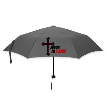 Jésus, c’est l’Amour - Parapluie standard - bruyère - Devant