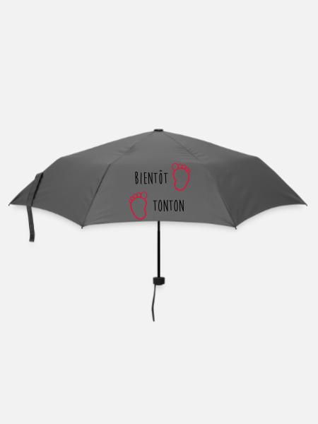 Bientôt Tonton / Bébé / Naissance / Oncle / Baby - Parapluie standard - bruyère