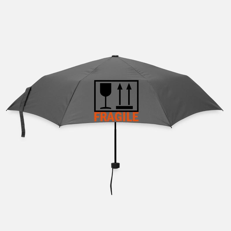 FRAGILE - Umbrella (small) - grey