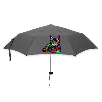 Cat - Umbrella (small) - grey - Front