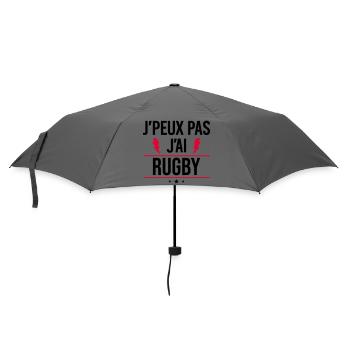 J’peux pas j’ai rugby Humour Rugby - Parapluie standard - bruyère - Devant