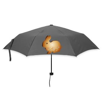 Motif de biscuits de lapin de Pâques avec des vermicelles de sucre colorées - Parapluie standard - bruyère - Devant