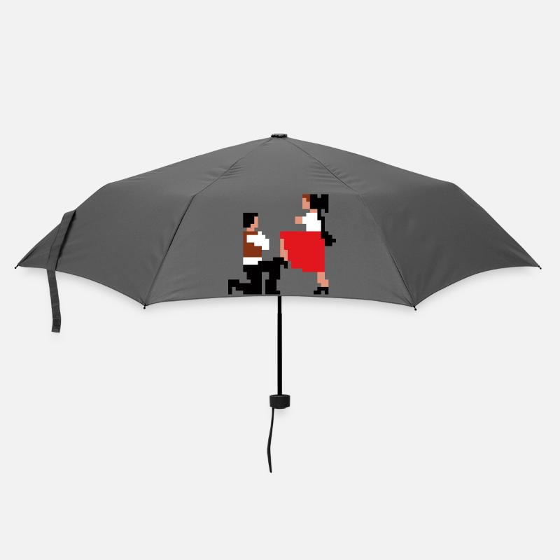 Šij, luby šewco šij... - Regenschirm (klein) - Grau
