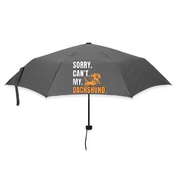 Dackel Dachshund - Umbrella (small) - grey - Front