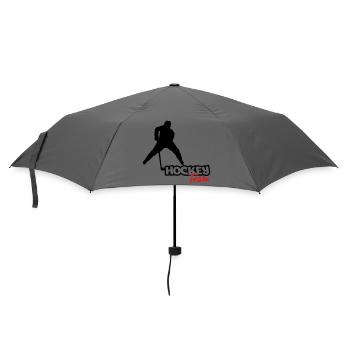 Hockey Team - Regenschirm (klein) - Grau - Vorne