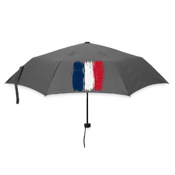 Coup de pinceau Drapeau français - Parapluie standard - bruyère - Devant