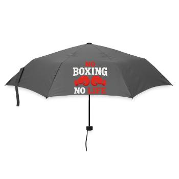 No Boxing No Life Boxing Gloves Boxing Gloves - Umbrella (small) - grey - Front