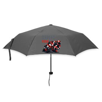Street Yoga aka Motorcycling - Umbrella (small) - grey - Front