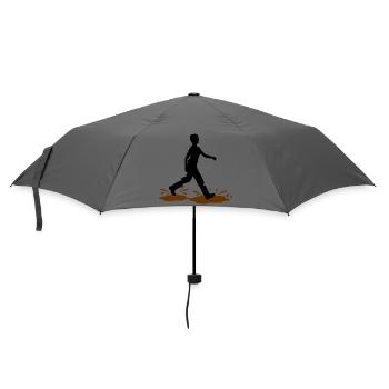 Femme Wadloper – Aventure dans la boue - Parapluie standard - bruyère - Devant