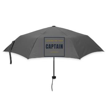 Capitaine Stamp Rétro - Cadeau de l’équipe Capitaine - Parapluie standard - bruyère - Devant