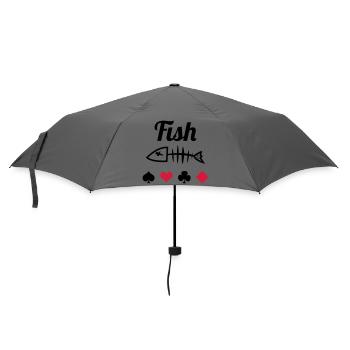 Poker : Fish - Parapluie standard - bruyère - Devant