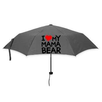 J'adore Ma Maman Ours - J'aime Ma Maman Ours - Parapluie standard - bruyère - Devant