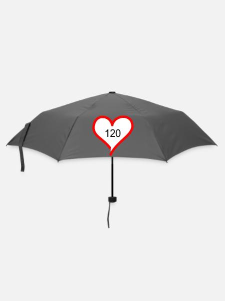 Tempo 120 - Regenschirm (klein) - Grau