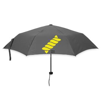 Pasta Basta - Regenschirm (klein) - Grau - Vorne