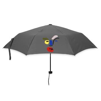 Fendȉ Face - Umbrella (small) - grey - Front