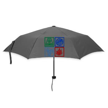 Symboles de la nation Logo de la place des quatre forces - Parapluie standard - bruyère - Devant