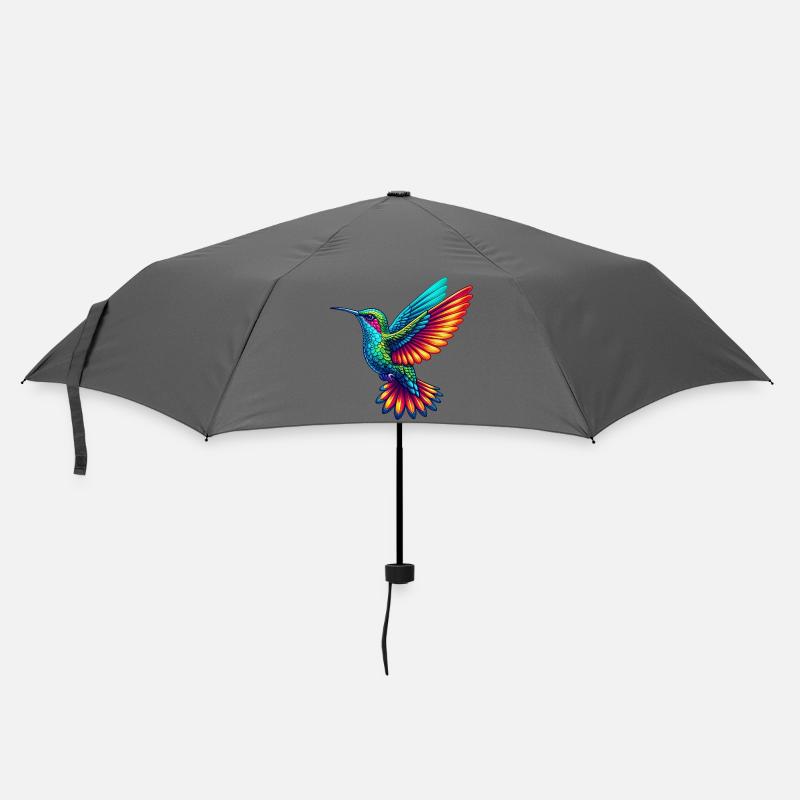 Kolibri - Regenschirm (klein) - Grau