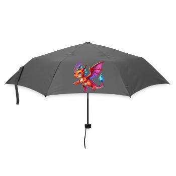 Dragon - Umbrella (small) - grey - Front