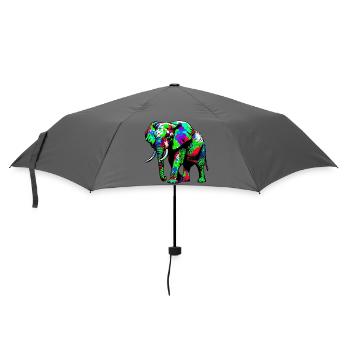 Elephant - Umbrella (small) - grey - Front