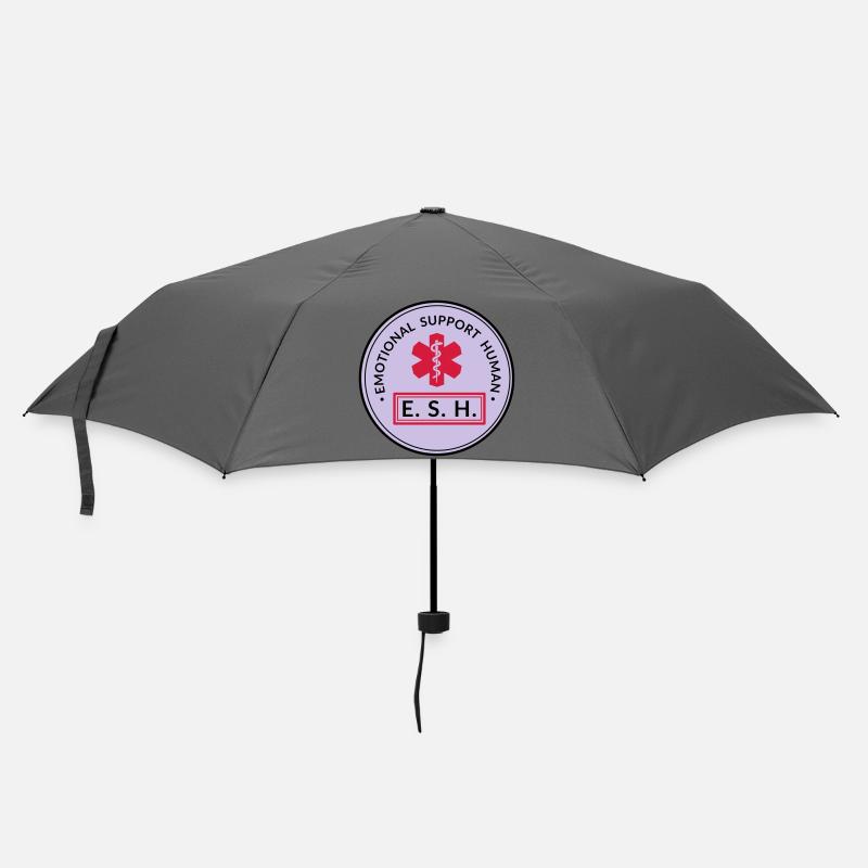 Emotional Support Human - Regenschirm (klein) - Grau
