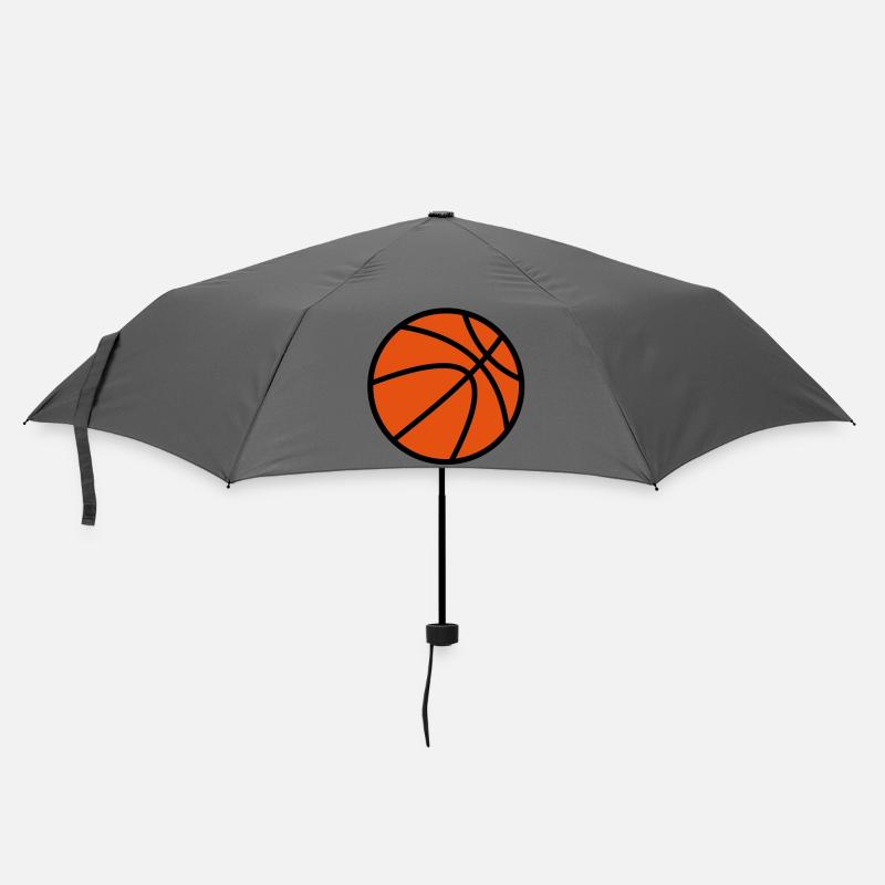 Basketball - Regenschirm (klein) - Grau