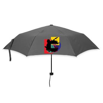 Johann Wolfgang von Goethe - Regenschirm (klein) - Grau - Vorne