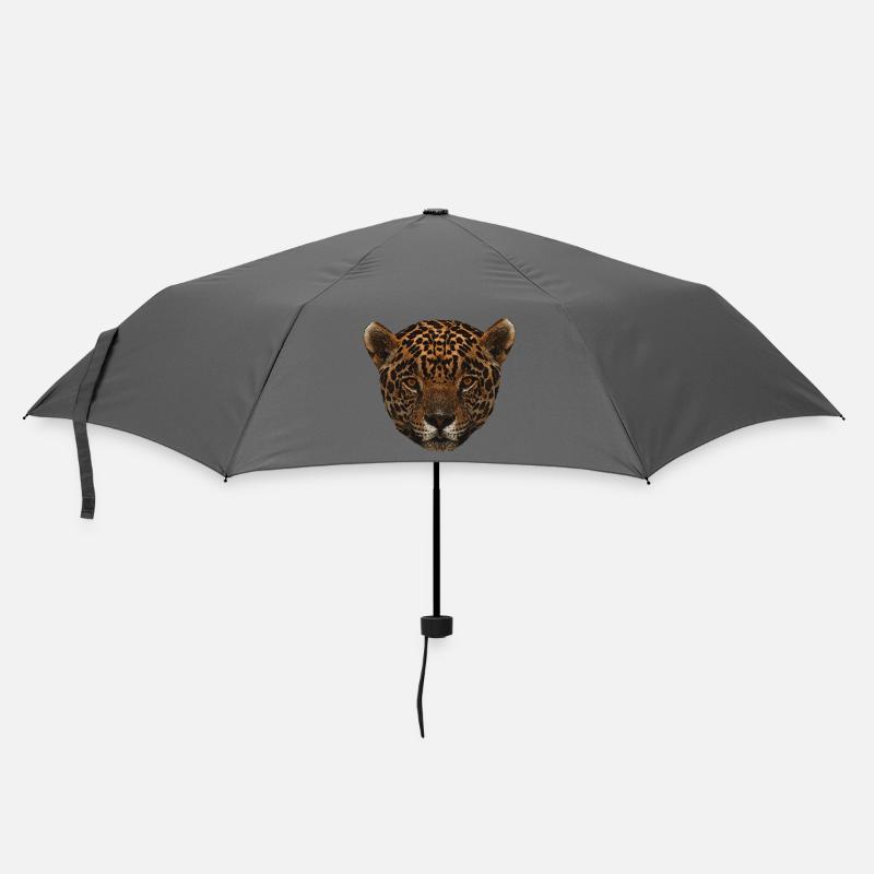 pretty big cats, big cat onca face - Umbrella (small) - grey
