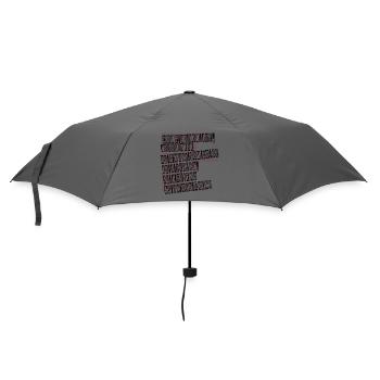 come as you are - Umbrella (small) - grey - Front