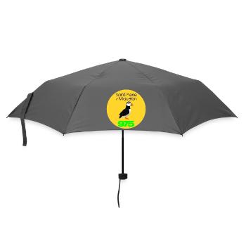 Saint-Pierre und Miquelon - Regenschirm (klein) - Grau - Vorne