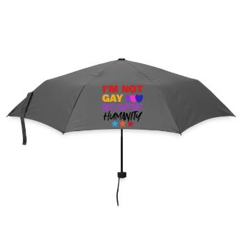 Lgbt Gay Equality Statement Sexuality - Umbrella (small) - grey - Front