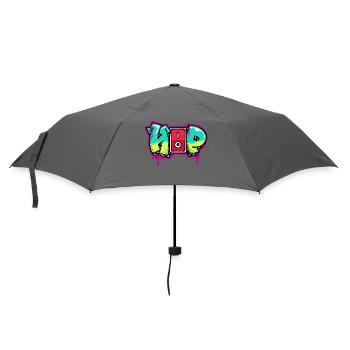 Street Art Graffiti Spray Can Art Saying - Umbrella (small) - grey - Front