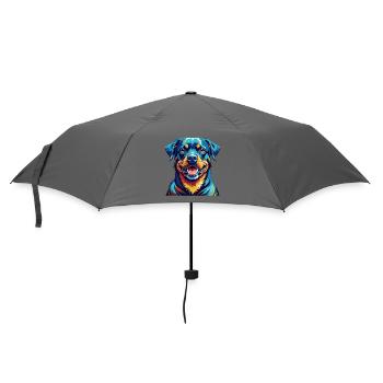 Rottweiler Chien Race Coloré Dessin Animé Kawaii - Parapluie standard - bruyère - Devant