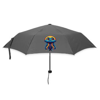 Méduse Coloré Kawaii Dessin Animé Personnage Animal de compagnie - Parapluie standard - bruyère - Devant