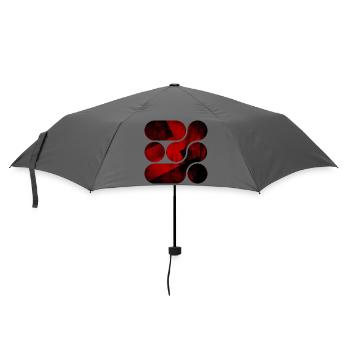 OCHOOO - Rouge sombre - Parapluie standard - bruyère - Devant