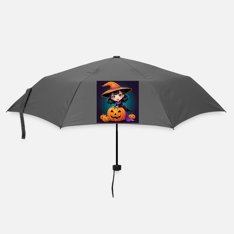 Sorcière d’Halloween - Parapluie standard - bruyère