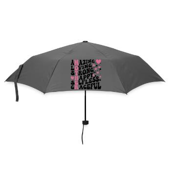 Best Mom Ever - Umbrella (small) - grey - Front
