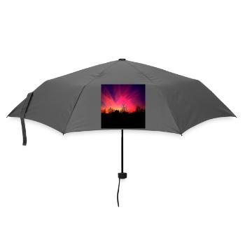Sunset Violet Sunset Poster - Umbrella (small) - grey - Front