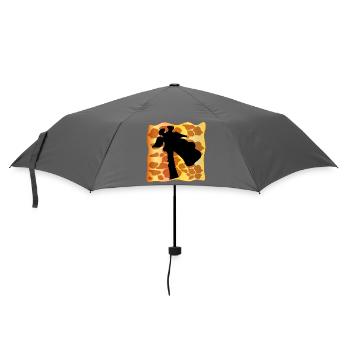 GIRAFFE RAFF PATTERN - Umbrella (small) - grey - Front