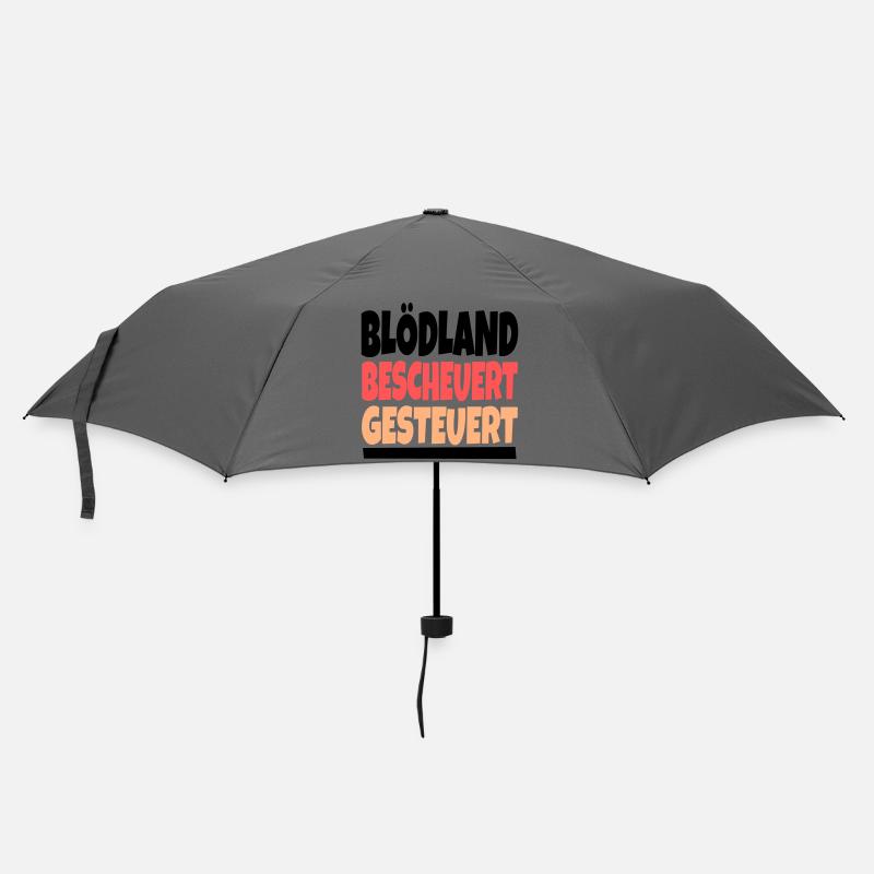 bescheuertes gesteuertes - Regenschirm (klein) - Grau