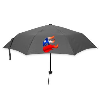 Flag of Chile - Chile - Ninja - Umbrella (small) - grey - Front