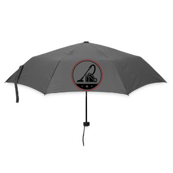 Vacuum Cleaner Symbol Cleaning - Umbrella (small) - grey - Front